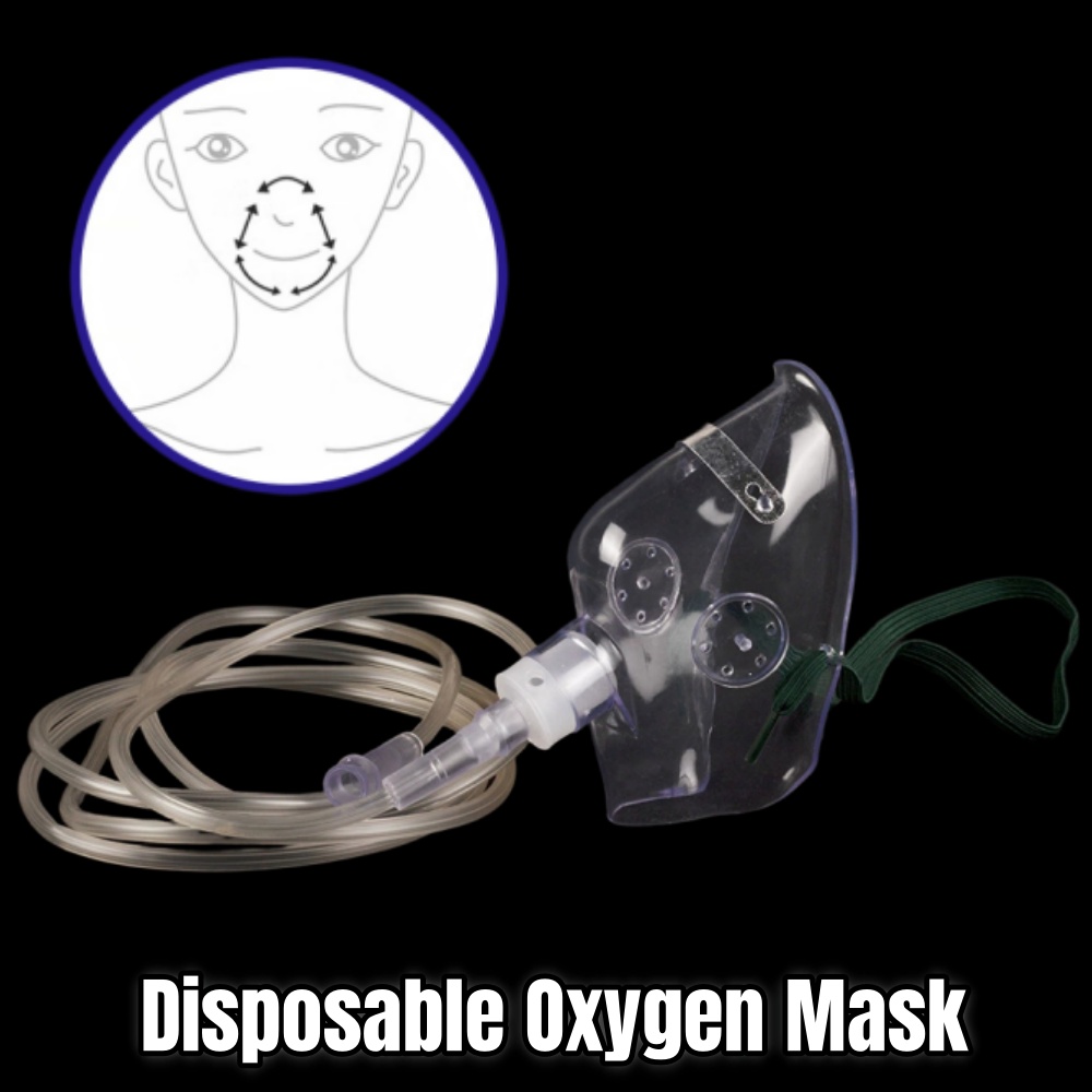Medical Oxygen Concentrator - 1Set Verwijdering Zuurstofconcentrator Volwassen Vernevelingsmasker voor