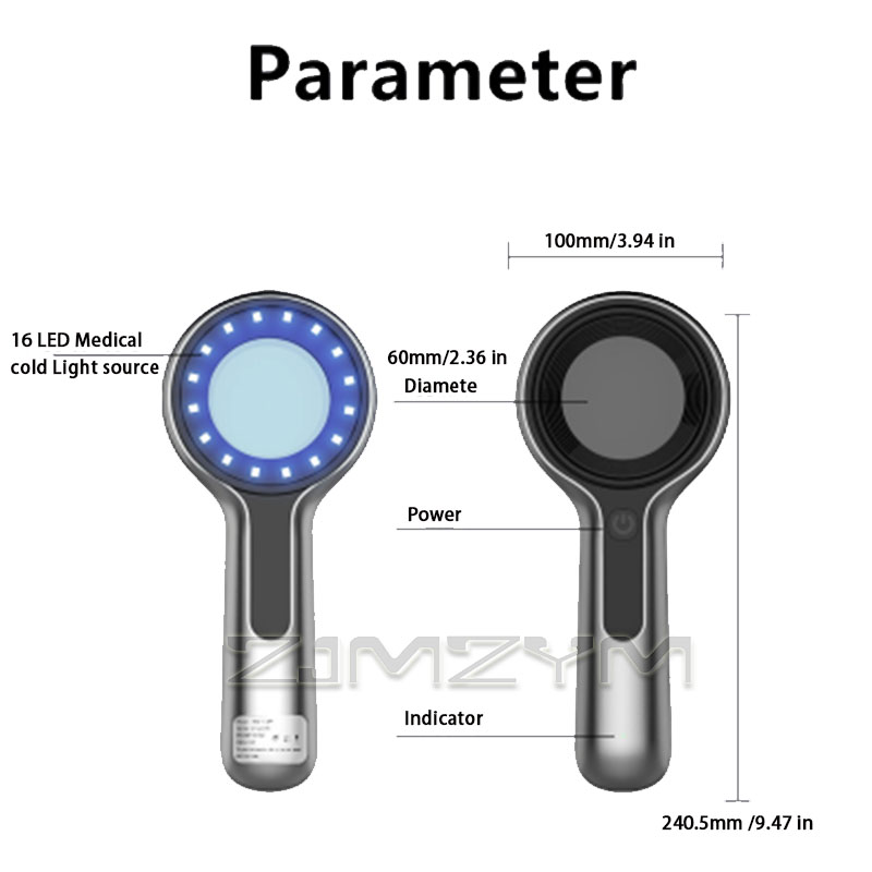 Woods Lamp Handheld Skin Detec - Medical Lab Equipments recensie en prijs
