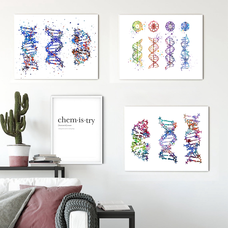 DNA Molecuul Print Moderne Med - Medical Lab Pictures recensie en prijs